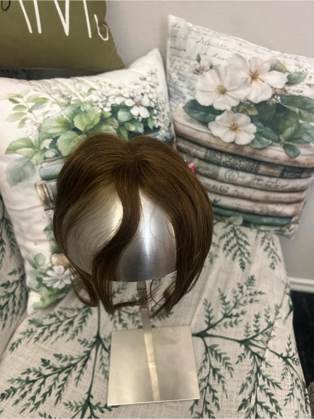 S-Noilite Bangs Hair Clip,360° 3D Cover Real Clip In Bangs Human Hair Toppers